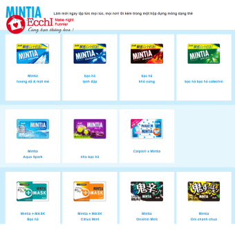 Kẹo ngậm bạc hà Mintia 50 viên nhỏ (Sugarless)