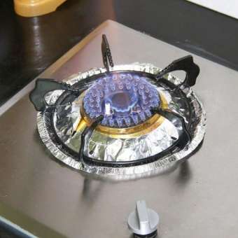 Set 10 tờ giấy bạc lót bếp ga giúp dễ dàng vệ sinh nhà bếp