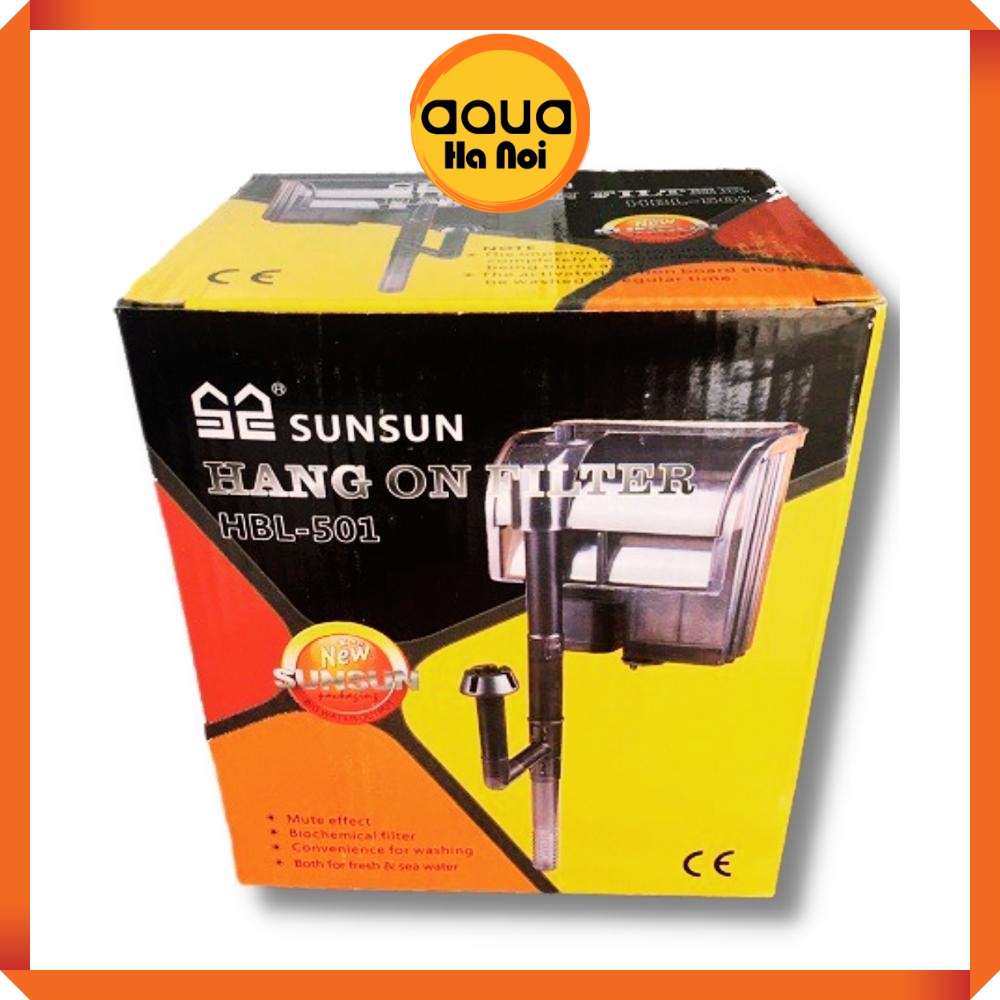 Lọc thác SunSun HBL 501 dùng cho bể cá tép cảnh/ hồ thủy sinh