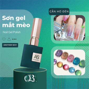 Sơn gel AS mắt mèo 2 tầng sơn gel mắt mèo kép mã B20 15ml