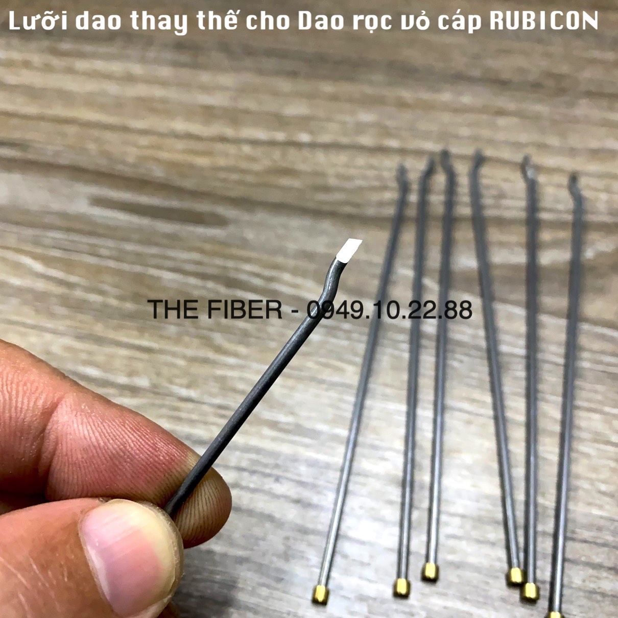 Lưỡi dao thay thế cho dao rọc vỏ cáp rubicon r10270