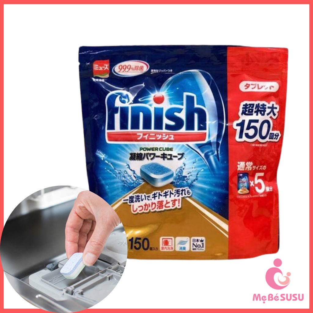 Viên rửa bát finish_ dành riêng cho máy rửa bát số lượng 150 viên