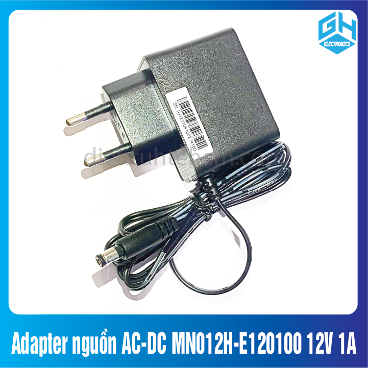 Adapter nguồn ac-dc mn012h-e120100 12v 1a loại tốt