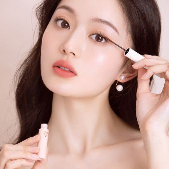 Mascara siêu mảnh tơi mi, Mascara Dạng Lỏng Lâu Trôi Chống Thấm Nước Chuốt Cong Mi Tự Nhiên-HAUSE