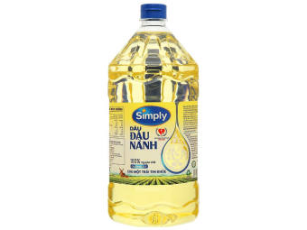Dầu đậu nành nguyên chất Simply can 2 lít