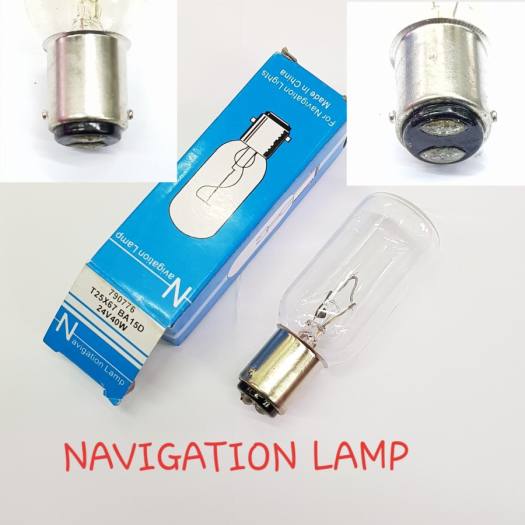 Bóng đèn hành trình BA15D 24/110/220V 25W/40W T25x70mm