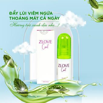 Dung dịch vệ sinh phụ nữ xịt khử khuẩn vùng kín Zlove Cool 30 ml - Làm Hồng Se Khít - Ngăn Ngừa Viêm Nhiễm Phụ Khoa [Combo 2 Lọ]