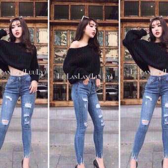 QUẦN JEAN NỮ THỜI TRANG CAO CẤP LULY FASHION MS42