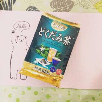 Trà Diếp Cá Thải Độc Orihiro Dokudami Tea 180g (60 gói)