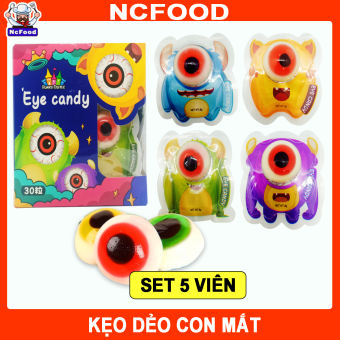SET 5 VIÊN] Kẹo Dẻo Con Mắt Eye Candy (NCFOOD