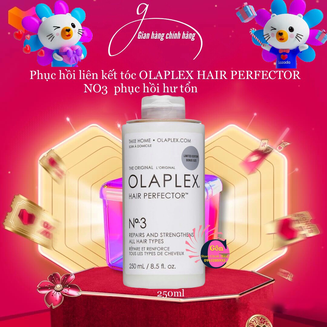 Phục hồi liên kết tóc olaplex hair perfector no3 100 - 250ml phục hồi hư tổn chính hãng