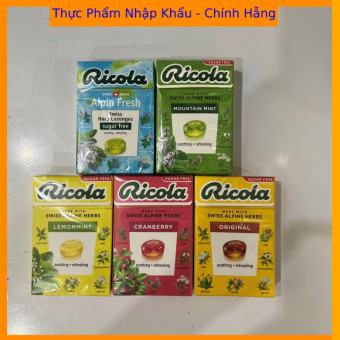 Kẹo Ngậm ho Thảo Mộc Ricola 40gr NHẬP KHẨU THỤY SĨ