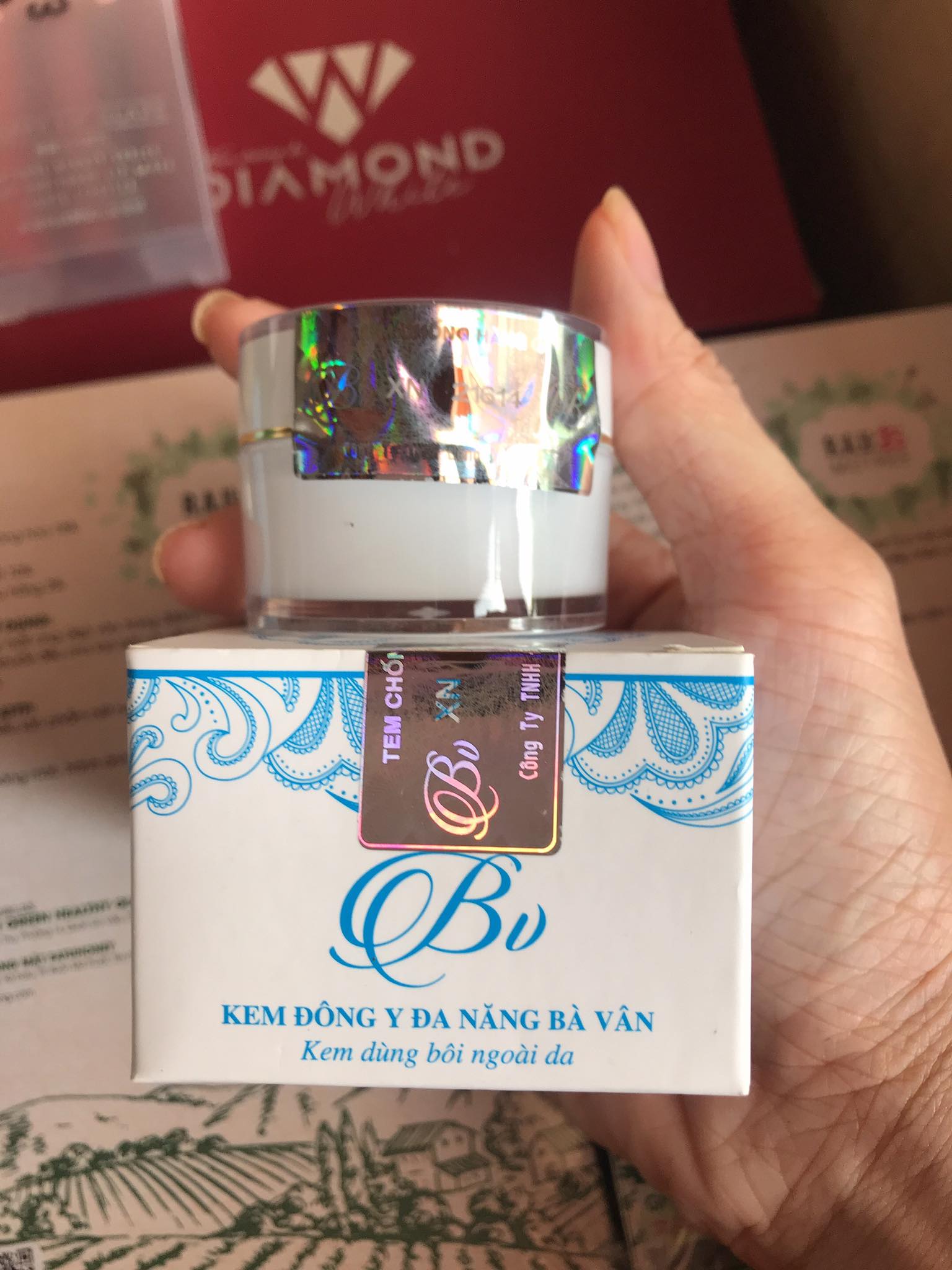 Kem đông y đa năng bà vân chính hãng