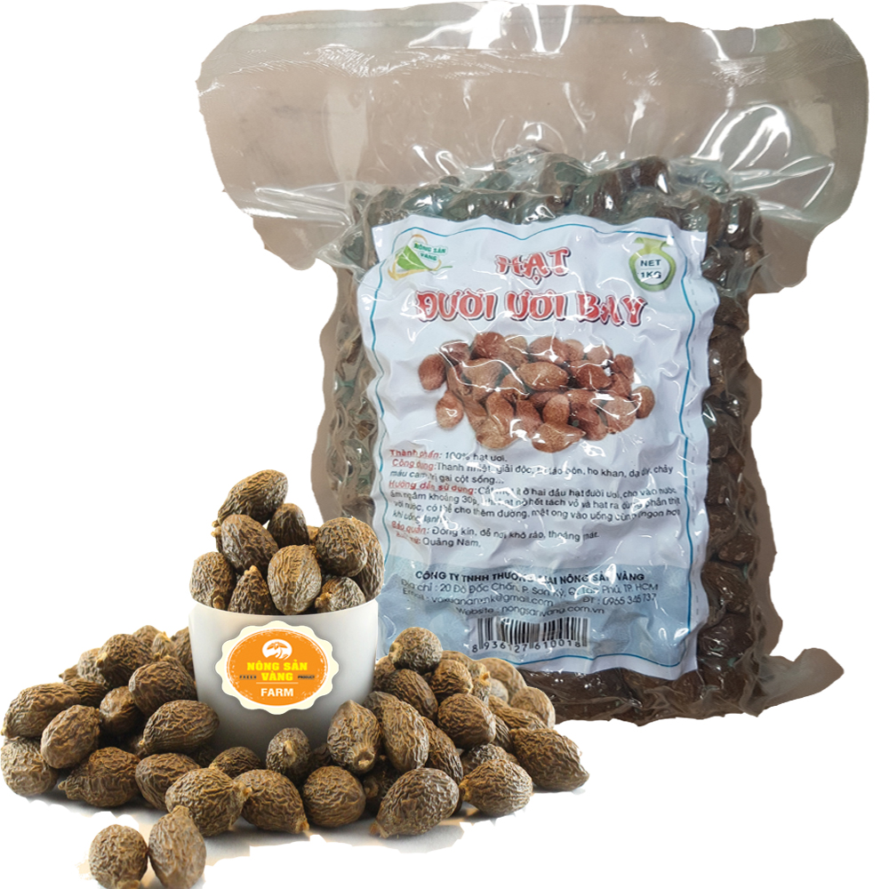 Hạt đười ươi bay 1000g