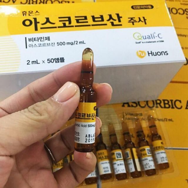 Vitamin c huons hàn serum tính chất vitac loại 1 cấy tảo chính hãng hàn quốc