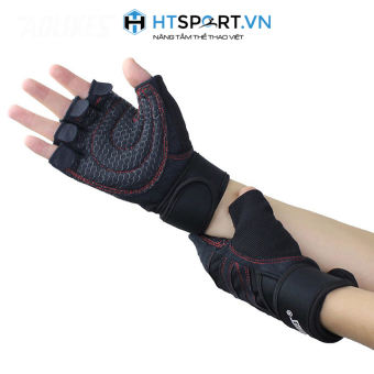 Găng Tay Tập Gym, Bao Tay Tập Tạ Thể Hình Thể Thao Xà Đơn Aolikes AL109 Nam Nữ Có Đai Cuốn Cao Cấp Aolikes AL109