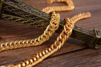 Dây chuyền mạ vàng 18k nam dẹt to