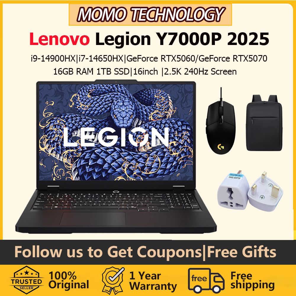 Lenovo Legion Y7000P Gaming Laptop With Intel Core I7-14650Hx, Rtx