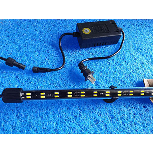 Đèn LED XML 85%  cho hồ bể cá rồng 80cm - 1m, dài 80cm, 2 hàng, ánh sáng vàng