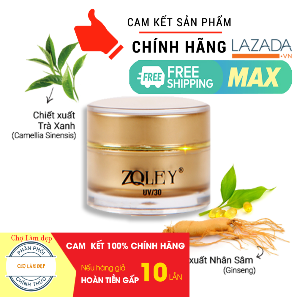 [Chính hãng, date mới] Kem Ngừa Lão Hoá, Nếp Nhăn, Căng Mịn, Mềm Mướt Da Zoley 10g (Face vàng)- Hàng mới