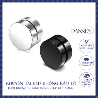 Khuyên Tai Nam Nữ Không Bấm Lỗ, Bông Tai Kẹp, Bông Tai Nam Không Bấm Lỗ, Bông Tai Nam Châm, Khuyên Tai Nam Đẹp Ngầu Không Gỉ | Dandy