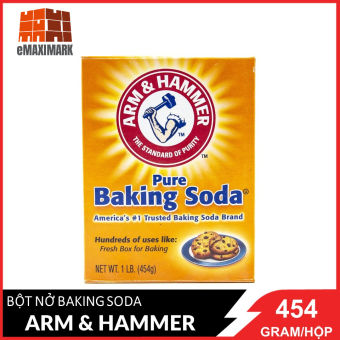 Bột Nở Baking Soda Arm&Hammer Pure Baking Soda 454g/hộp