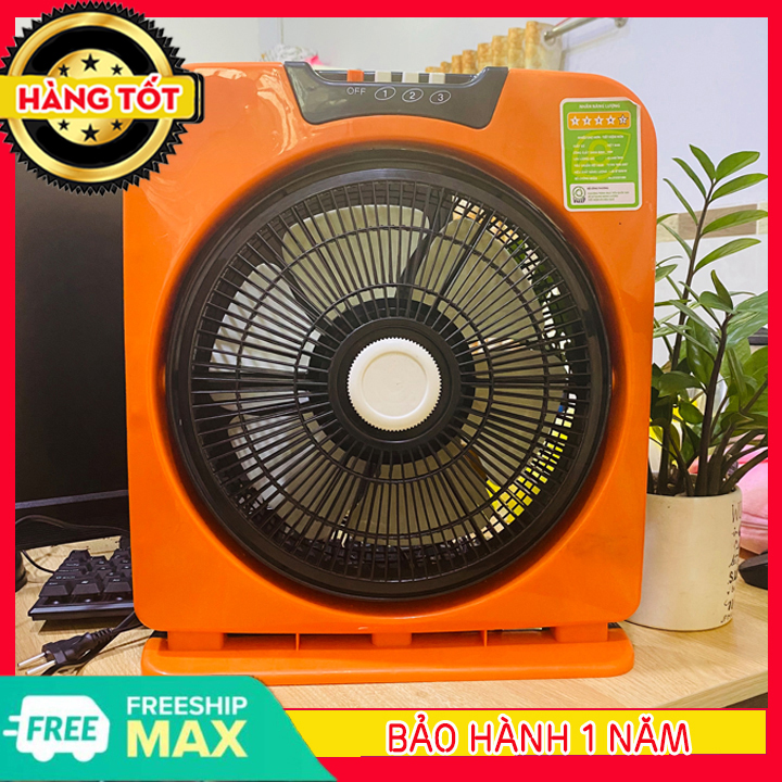[HÀNG TỐT]  Quạt Máy, Quạt Hộp vuông, Quạt bàn siêu mát HaibiFan Chất lượng cao