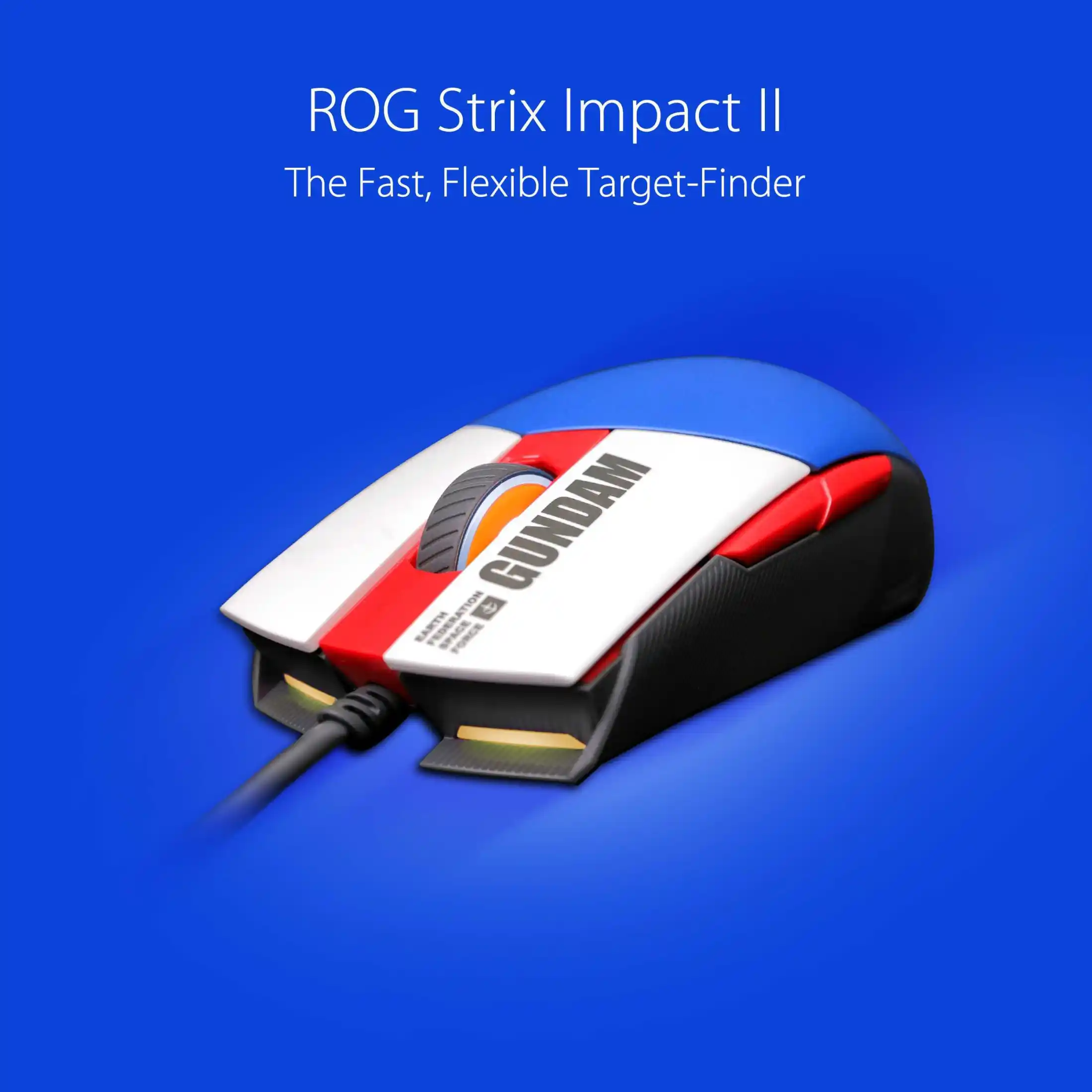 Rog Strix Impact Ii Gundam Edition Ergonomic Gaming Mouse Ambidextrous 6 0 Dpi Aura Sync Rgb 60dpi Lazada Ph