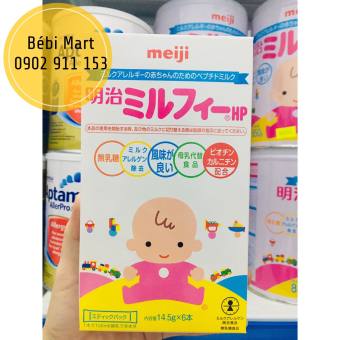 Sữa Meiji HP dạng thanh (hàng bill) 14.5g × 6 thanh đủ bill từng hộp