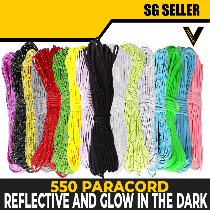 Glowing 550 Paracord for Bracelets