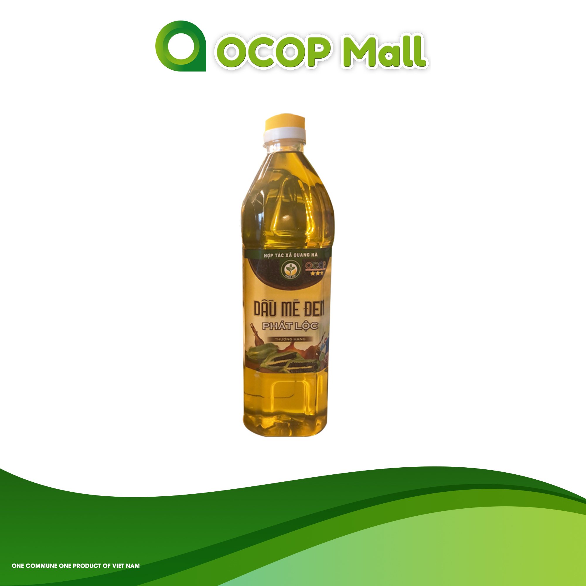 Dầu Mè Đen Phát Lộc nguyên chất 100% - 1000/2000/5000ml - Chai nhựa - Sản phẩm OCOP