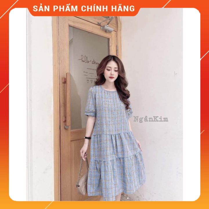 Váy bầu suông, váy bầu giá rẻ, đẹp
