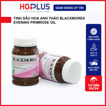 Tinh dầu hoa anh thảo Blackmores Evening Primrose Oil 1000 đẹp da, chống lão hóa, cân bằng nội tiết tố lọ 190v - Hoplus