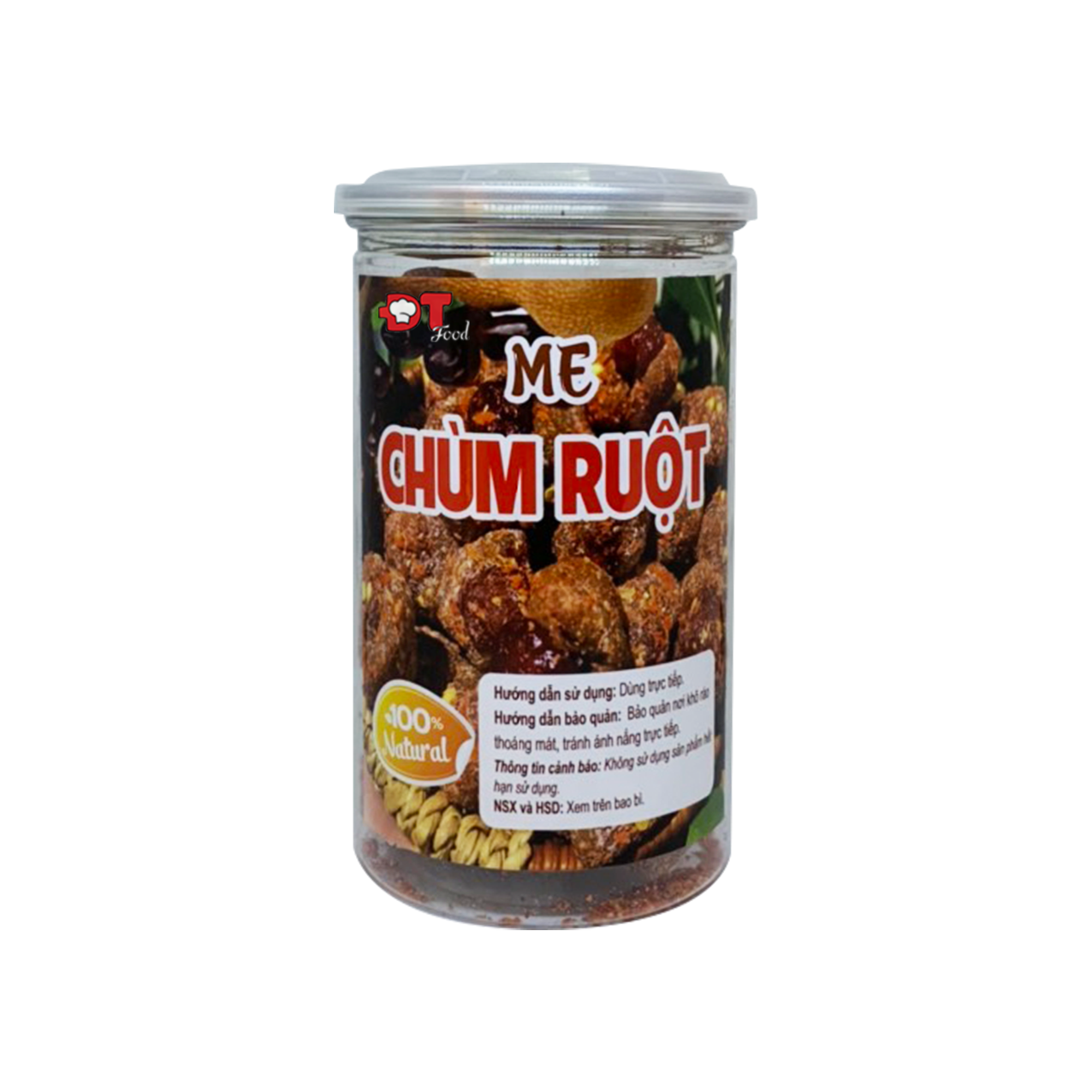 Me chùm ruột xí muội đặc biệt siêu ngon dtfood 500g