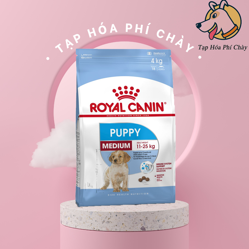 Hạt Royal Canin Medium Puppy Cho Chó Con Size Vừa