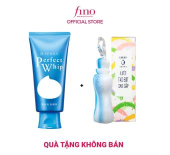 Sữa Rửa Mặt Tạo Bọt Chiết Xuất Tơ Tằm Trắng Senka Perfect Whip 120g+ lưới tạo bọt