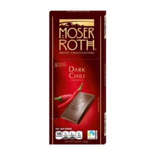 Socola đen vị ớt Moser-Roth  125g