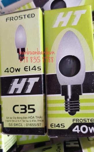 Bộ 10 bóng nhót 40w đui E14