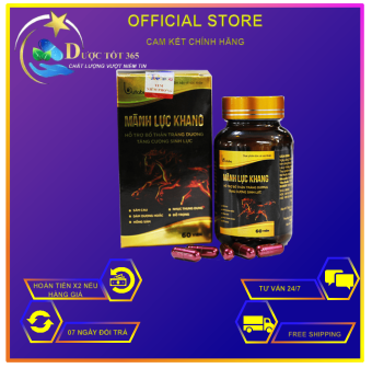 ✅Cam kết chính hãng - Mãnh lực khang plus - Hỗ trợ sinh lý nam
