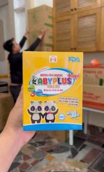 10 gói dùng thử  SIRO ĂN NGON BABY PLUS Giúp bé hết biếng ăn