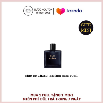 Nước hoa chính hãng, Nước hoa Bleu De Chanel Parfum 5ml, Lưu hương lâu