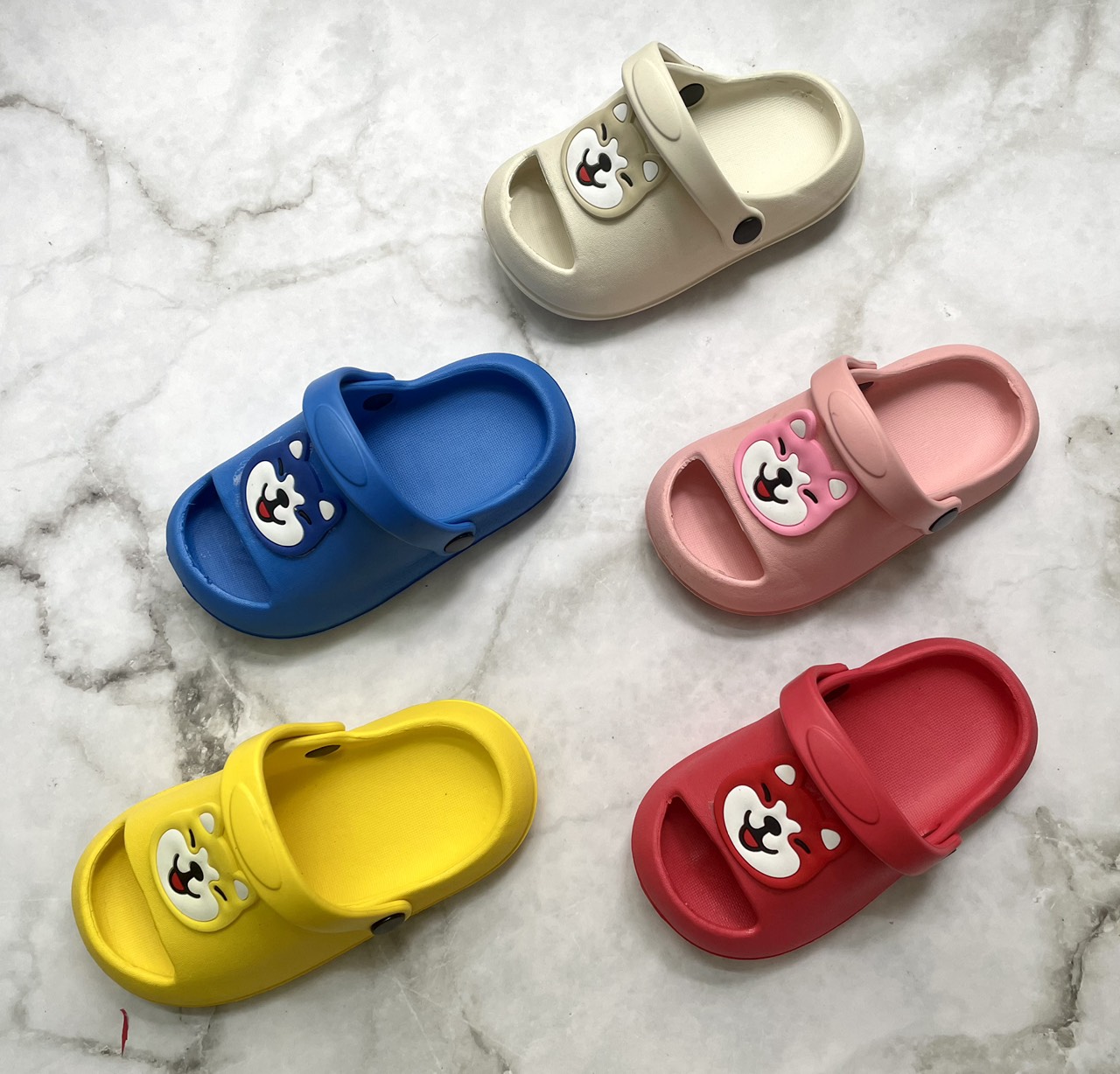 Dép sục hở mũi hình dễ thương cho bé trai bé gái sz 24-29