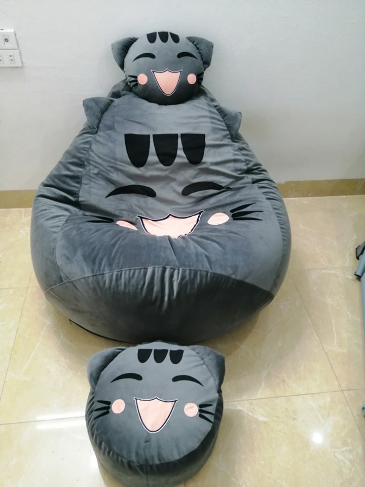 Ghế lười hạt xốp size M