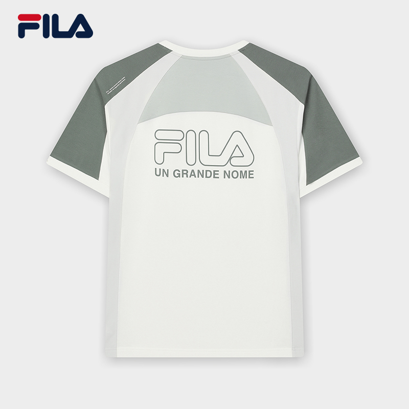 FILA CORE WHITE LINE FILA ORIGINALE Men Short Sleeve T shirt Dark Blu