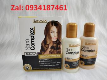 Dung dịch uốn tóc, uốn nóng, uốn lạnh Lavox nano dưỡng