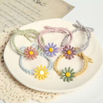 dây Buộc Tóc Cho Nữ, Dây Buộc Tóc Hình Hoa Dây Buộc Đầu Phụ Kiện Tóc Cho Bé Gái