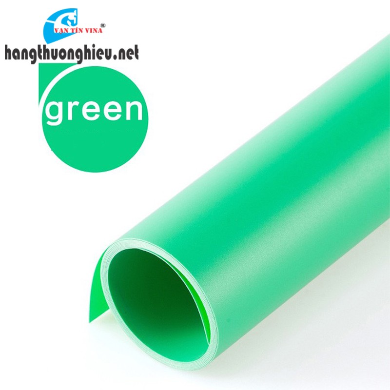 Phông nền chụp ảnh - nhựa PVC màu xanh lá