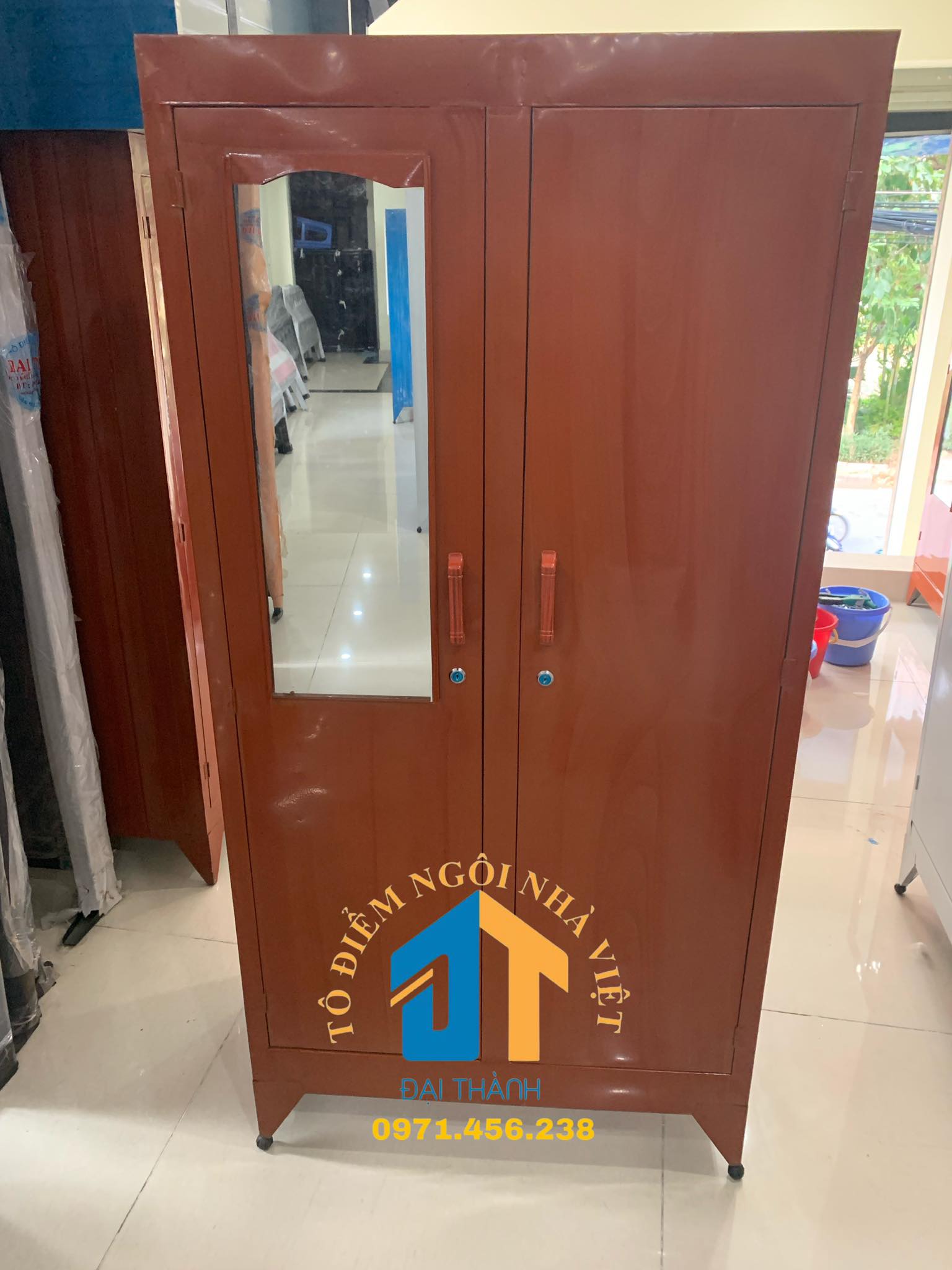 Tủ tôn tủ sắt rộng 95cm cao 1m7 Hà Nội