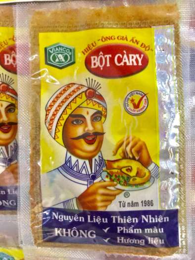 5 gói bột cari Ấn Độ loại ngon