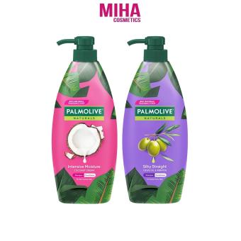 Dầu Gội Xả 2 Trong 1 Sữa Dừa Keratin Kết Hợp Quả Ô Liu Palmolive 600ml Thái Lan